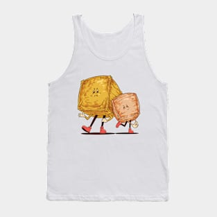 Fried Tofu with Red Shoes Tank Top